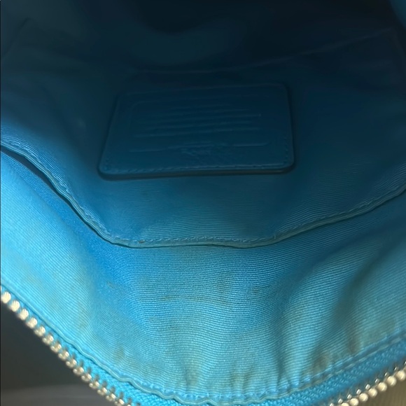 Coach Blue Crossbody Bag - Picture 9 of 10